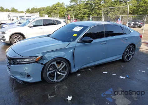 2021 Honda Accord Sport from USA, damaged, VIN 1HGCV1F37MA029261